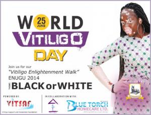 Vitiligo Englightenment Walk ENUGU 2014 - 21st June, 2014